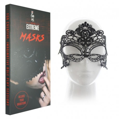 Sexy Lace Masquerade Mask - Black