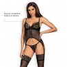 Contica Corset with Stockings S/M