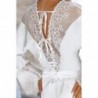 Robe Federica Dressing Gown White
